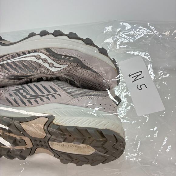 Saucony Excursion TR15 Gray Trail Running Shoes Sneakers S10668-17 Womens Sz 8.5 - Picture 11 of 11